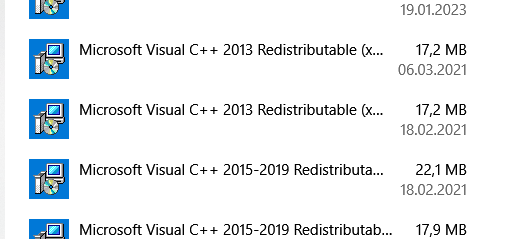 Microsoft Visual C++ Redistributable