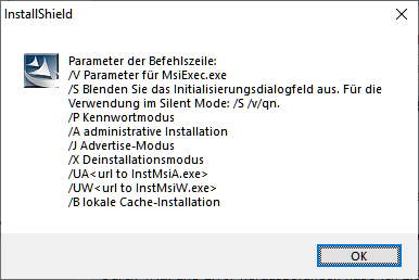 Setup-Parameter